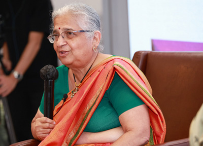 Fireside discussion with Sudha Murthy